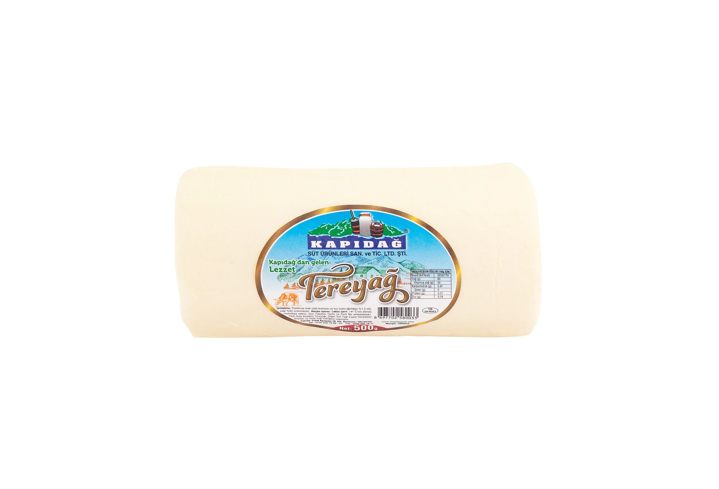 Yayık Tereyağ 500gr